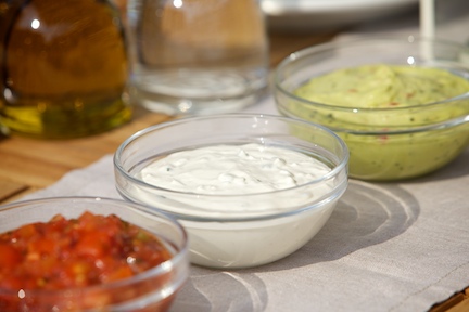 Dips with Dairy Products